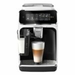 Philips 2300 Series Kaffeevollautomat - 4 Getränke, Modernes Farb-Touchscreen-Display, LatteGo-Milchsystem, SilentBrew, 100% Keramikmahlwerk, AquaClean Filter, Mattschwarz (EP2330/10)