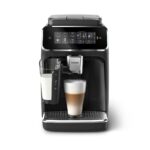 Philips 2300 Series Kaffeevollautomat - 4 Getränke, Modernes Farb-Touchscreen-Display, LatteGo-Milchsystem, SilentBrew, 100% Keramikmahlwerk, AquaClean Filter, Mattschwarz (EP2330/10)