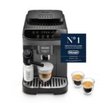 De’Longhi Magnifica Evo - Perfetto Kaffeevollautomat mit LatteCrema-Milchaufschäumer, 7 One-Touch-Getränke, Cappuccino, Espresso Kaffeemaschine, Soft-Touch-Bedienfeld, Schwarz (ECAM292.81.B)