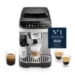 De’Longhi Magnifica Evo - Perfetto Kaffeevollautomat mit LatteCrema-Milchaufschäumer, 7 One-Touch-Getränke, Cappuccino, Espresso Kaffeemaschine, Soft-Touch-Bedienfeld, Schwarz (ECAM292.81.B)