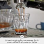 Sage - The Barista Express - Kaffeemaschine mit manuellem Milchaufschäumer & Mahlwerk - Automatisches Mahlen, individueller Milchschaum - Schwarzer Sesam, Milchkännchen
