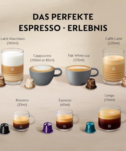 Sage Nespresso SNE800BSS the Creatista Plus Kaffeekapselmaschine, Gebürstetes Edelstahl