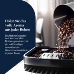 De’Longhi Magnifica Evo - Perfetto Kaffeevollautomat mit LatteCrema-Milchaufschäumer, 7 One-Touch-Getränke, Cappuccino, Espresso Kaffeemaschine, Soft-Touch-Bedienfeld, Schwarz (ECAM292.81.B)