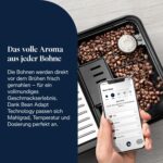 De’Longhi Eletta Explore - Perfetto Kaffeevollautomat mit LatteCrema-Milchaufschäumer, 50 Getränke inklusive Cold Brew auf Knopfdruck, farbiges Touch-Display, Dunkelgrau (ECAM452.67.G)