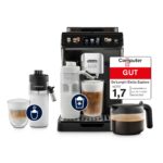 De’Longhi Eletta Explore - Perfetto Kaffeevollautomat mit LatteCrema-Milchaufschäumer, 50 Getränke inklusive Cold Brew auf Knopfdruck, farbiges Touch-Display, Dunkelgrau (ECAM452.67.G)