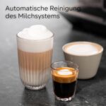 Siemens Kaffeevollautomat EQ700 classic, großes farbiges TFT-Display, 36 Heiß- und Kaltgetränke, Cold Brew, 10 Favoriten, 2-Tassen-Funktion, Steuerung per App, autom. Reinigungsystem, Silber, TP715E17