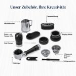 De’Longhi La Specialista Touch - Perfetto Siebträgermaschine Espressomaschine mit Mahlwerk, 10 Getränke, Cold Brew, automatische und manuelle Milchaufschäumung, Touchscreen, Metall (EC9455.M)