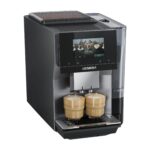 Siemens Kaffeevollautomat EQ700 classic, großes farbiges TFT-Display, 36 Heiß- und Kaltgetränke, Cold Brew, 10 Favoriten, 2-Tassen-Funktion, Steuerung per App, autom. Reinigungsystem, Silber, TP715E17
