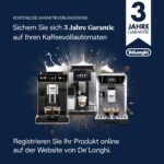 De’Longhi Eletta Explore - Perfetto Kaffeevollautomat mit LatteCrema-Milchaufschäumer, 50 Getränke inklusive Cold Brew auf Knopfdruck, farbiges Touch-Display, Dunkelgrau (ECAM452.67.G)