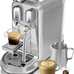 Sage Nespresso SNE800BSS the Creatista Plus Kaffeekapselmaschine, Gebürstetes Edelstahl