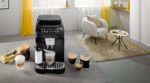 De’Longhi Magnifica Evo - Perfetto Kaffeevollautomat mit LatteCrema-Milchaufschäumer, 7 One-Touch-Getränke, Cappuccino, Espresso Kaffeemaschine, Soft-Touch-Bedienfeld, Schwarz (ECAM292.81.B)