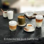 Siemens Kaffeevollautomat EQ500 classic, farbiges TFT-Display, 5 Kaffee- und Milchgetränke, Doppeltassenfunktion, einfache Reinigung, entnehmbare Brüheinheit, mit Milchschlauch, Schwarz, TP511E19